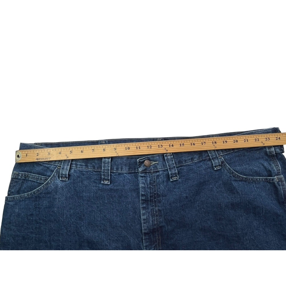 Wrangler Mens Size 48 Denim‎ Flat Front 5 Pocket Carpenter Shorts Outdoor Casual - Picture 11 of 16